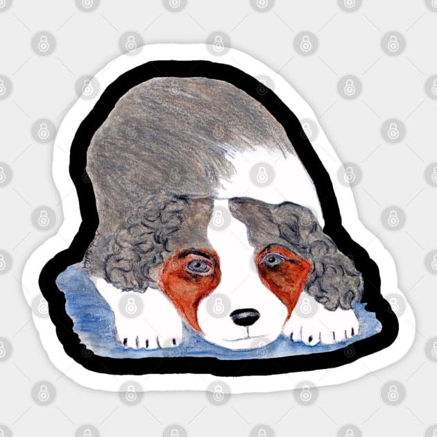 I like cute dogs Sticker by Art is Sandy